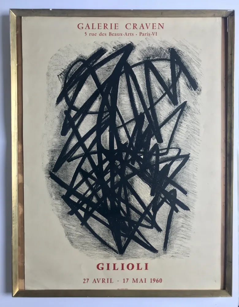 掲示 Gilioli - Galerie Craven