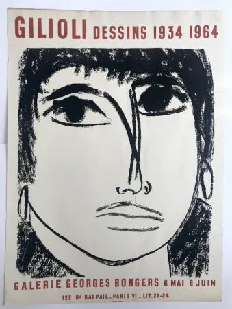 掲示 Gilioli - Galerie Georges Bongers