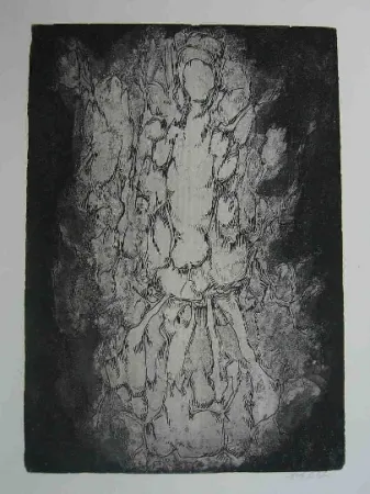 エッチング Gillet - Nymphe des rats