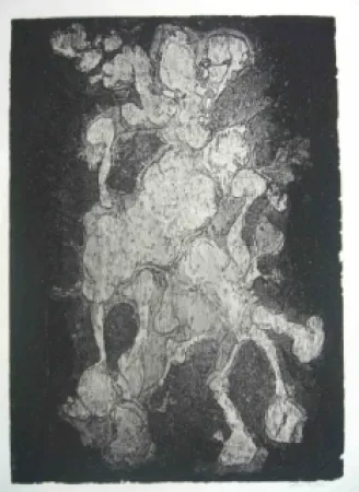 エッチング Gillet - Nymphe des rats