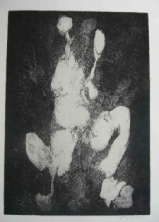 エッチング Gillet - Nymphe des rats