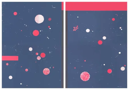 リトグラフ Giménez - Solar (set of 2)