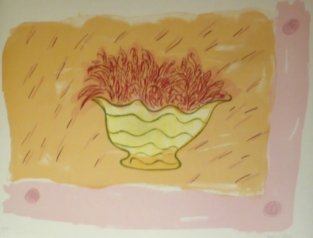 リトグラフ Girona - BUGUENVIL