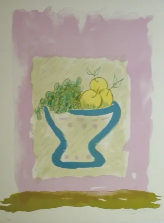 リトグラフ Girona - FRUITERA BLAVA