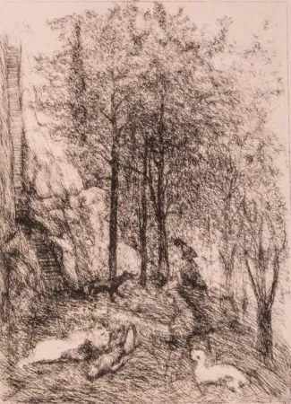 技術的なありません Goerg - L'Enfer (The Inferno, with original etchings by Edouard Goerg)