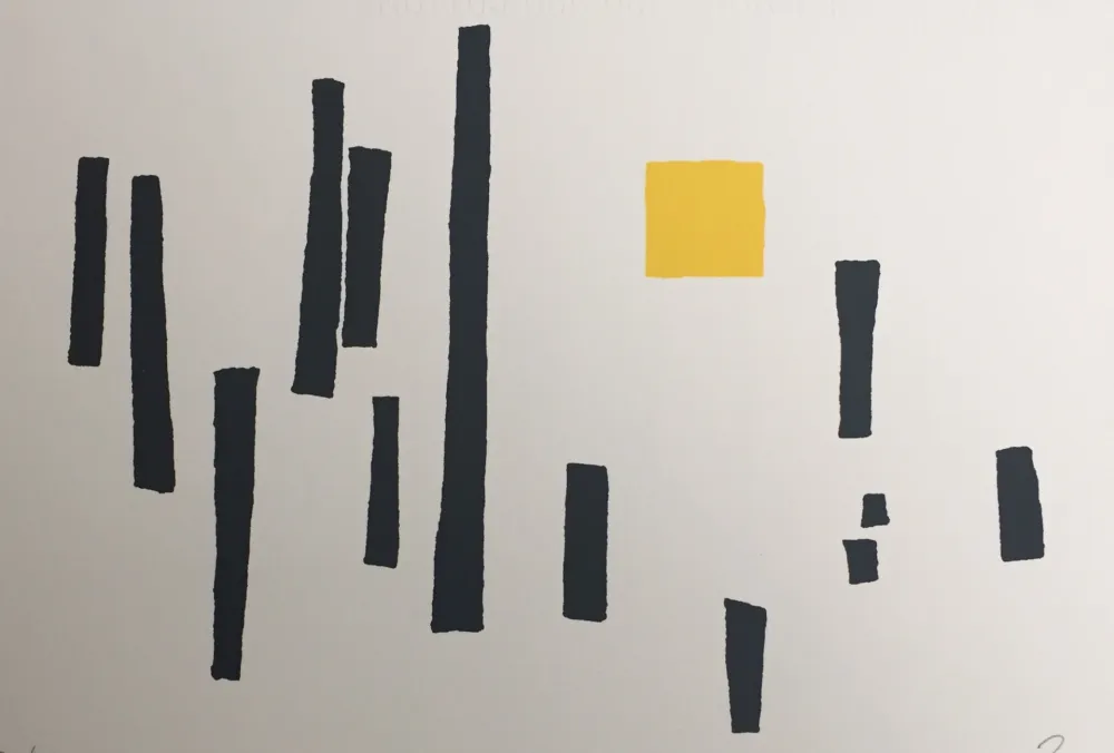 シルクスクリーン Goeritz  - Timbre