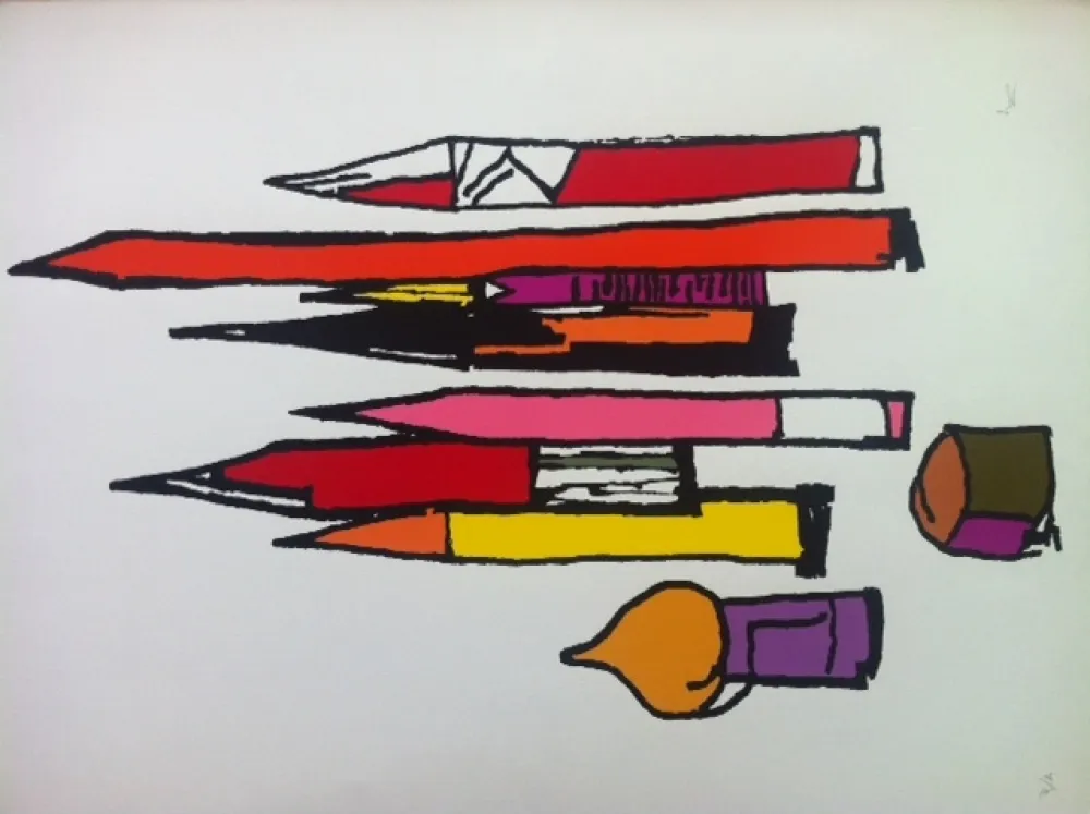 シルクスクリーン Goeritz  - Tours 