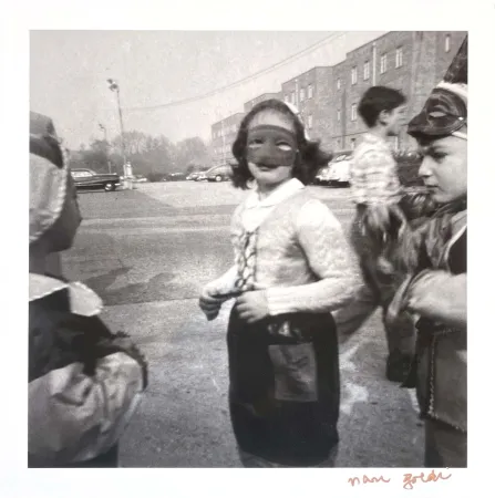 写真 Goldin - Barbara in a Mask