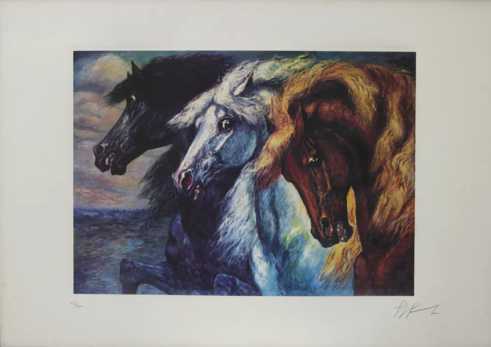 リトグラフ Gonzaga - SENZA TITOLO