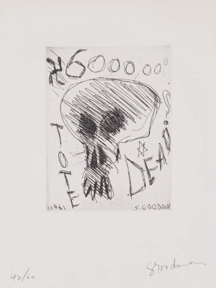 エッチング Goodman - Untitled