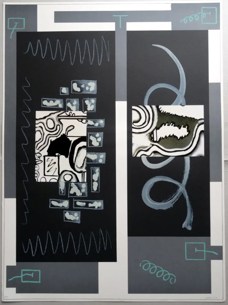 リトグラフ Gordillo - A.L. Galería Joan Prats