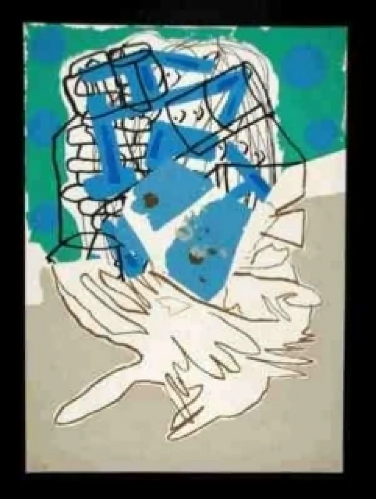 シルクスクリーン Gordillo - Sans titre