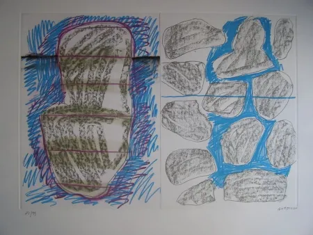 リトグラフ Gordillo - S/T