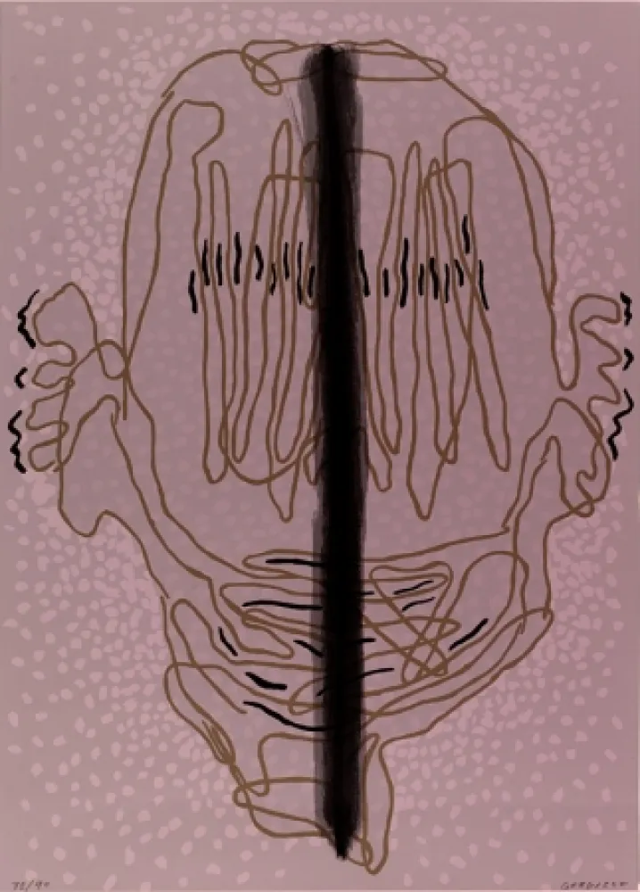 シルクスクリーン Gordillo - Tu nombre es humo