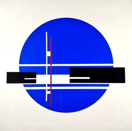 シルクスクリーン Gorin - Constructions Plan 
