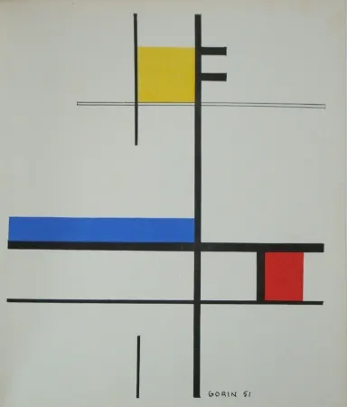 ステンシル Gorin - Témoignages pour l'art abstrait