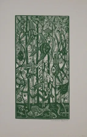 木版 Gosen (Von) - Aquarium