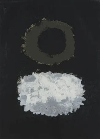 シルクスクリーン Gottlieb - Black Field