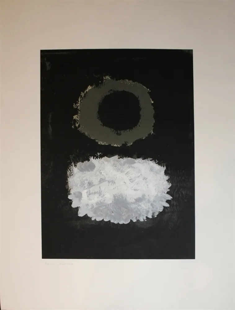 シルクスクリーン Gottlieb - Black Field