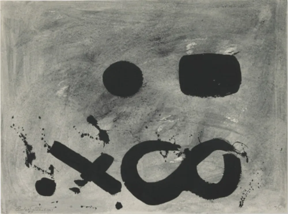 シルクスクリーン Gottlieb - Figure Eight