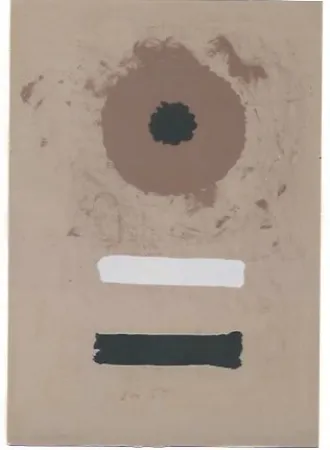 リトグラフ Gottlieb - Two bars