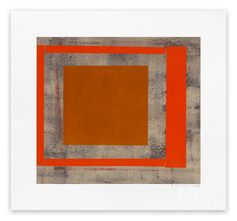 モノタイプ Gourlay - Ochre red ash