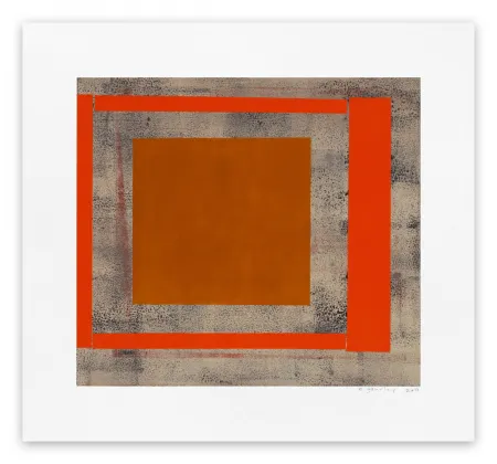 モノタイプ Gourlay - Ochre red ash