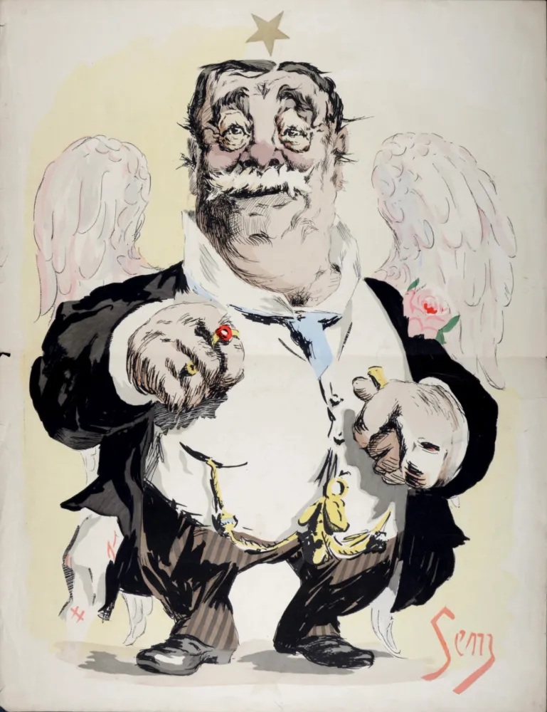 リトグラフ Goursat - Caricature, c. 1890-1920
