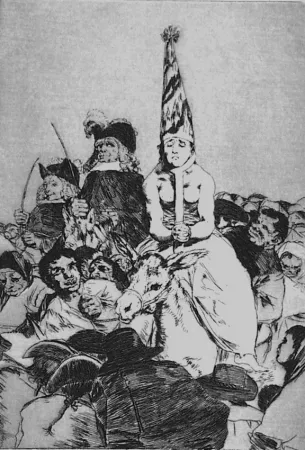 エッチングと　アクチアント Goya - Nohubo remedio