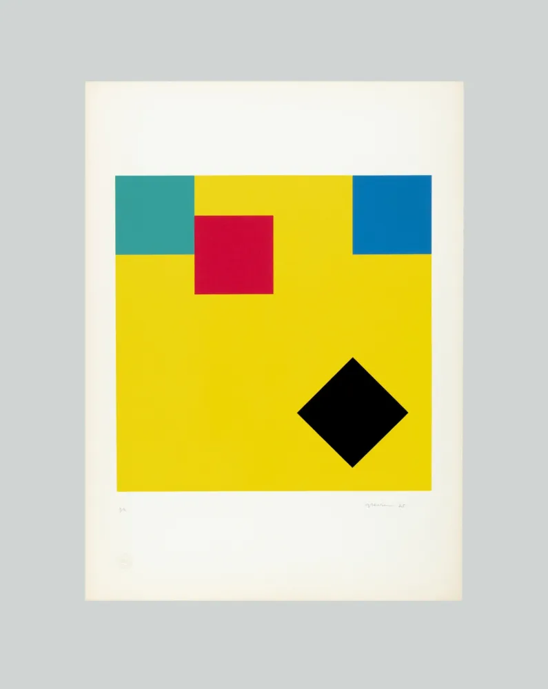 シルクスクリーン Graeser - Translokation