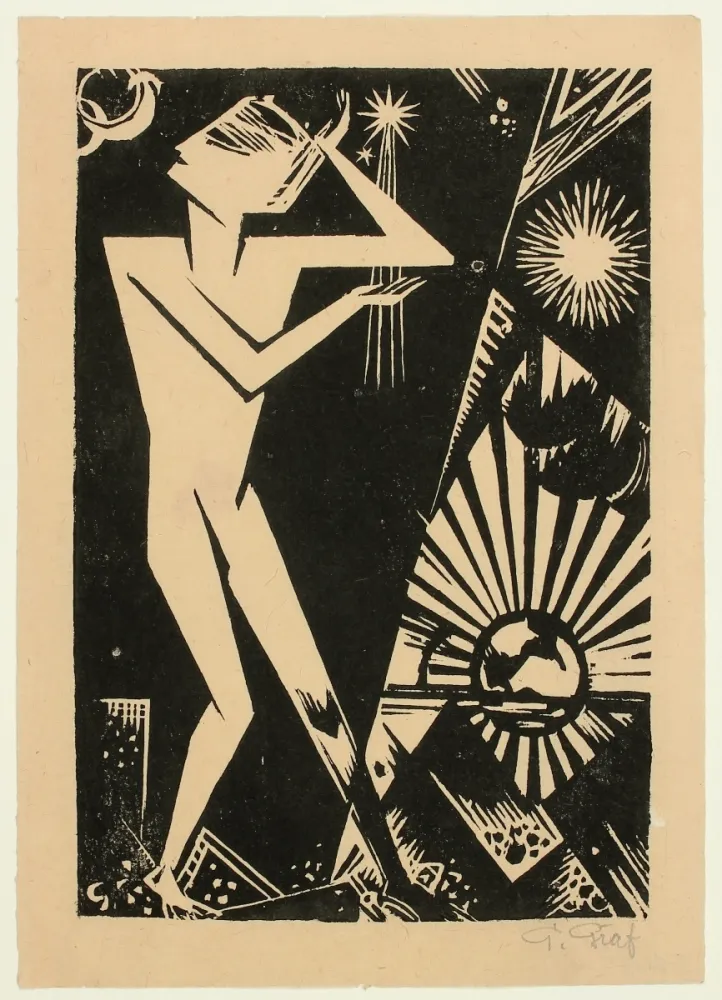 木版 Graf - Austeigender Tag (Rising Day)