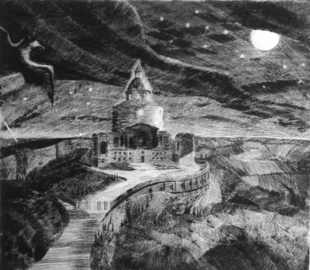 ポイントーセッシュ Grasselli - Visione notturna presso San Luca