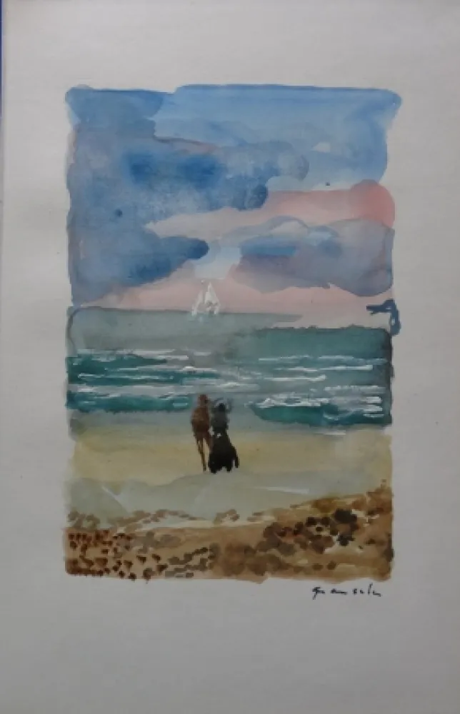 技術的なありません Grau Sala - Couple face à la mer