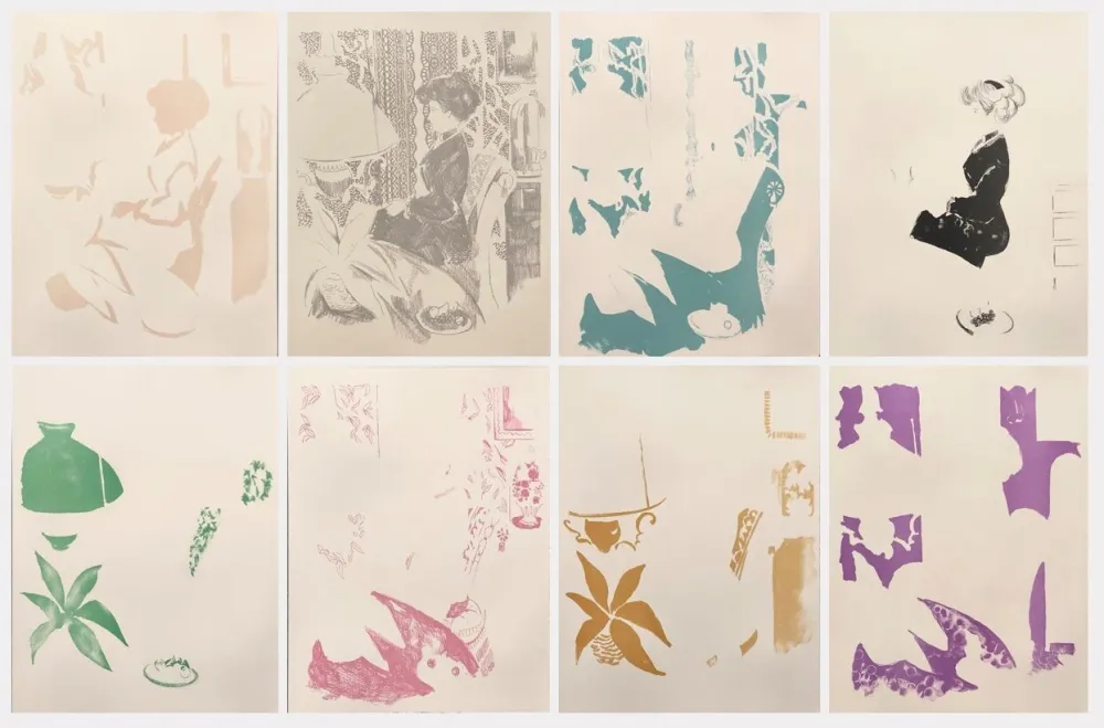 リトグラフ Grau Sala - La Dame en noir