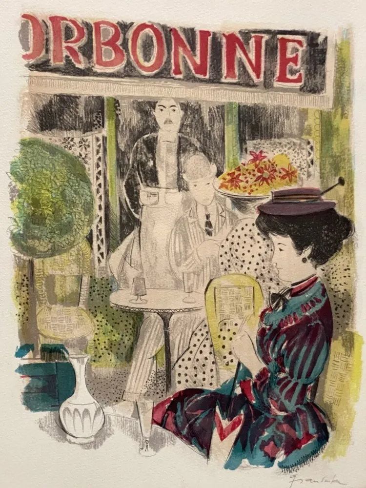 リトグラフ Grau Sala - Le petit ami