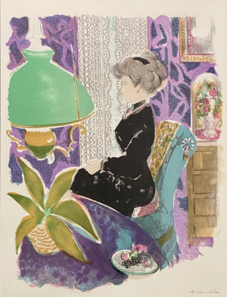 リトグラフ Grau Sala - Le petit ami