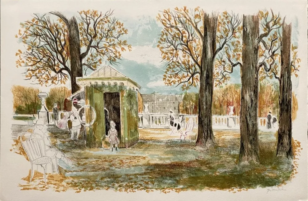 リトグラフ Grau Sala - Le petit ami