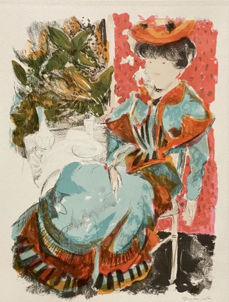 リトグラフ Grau Sala - Le petit ami