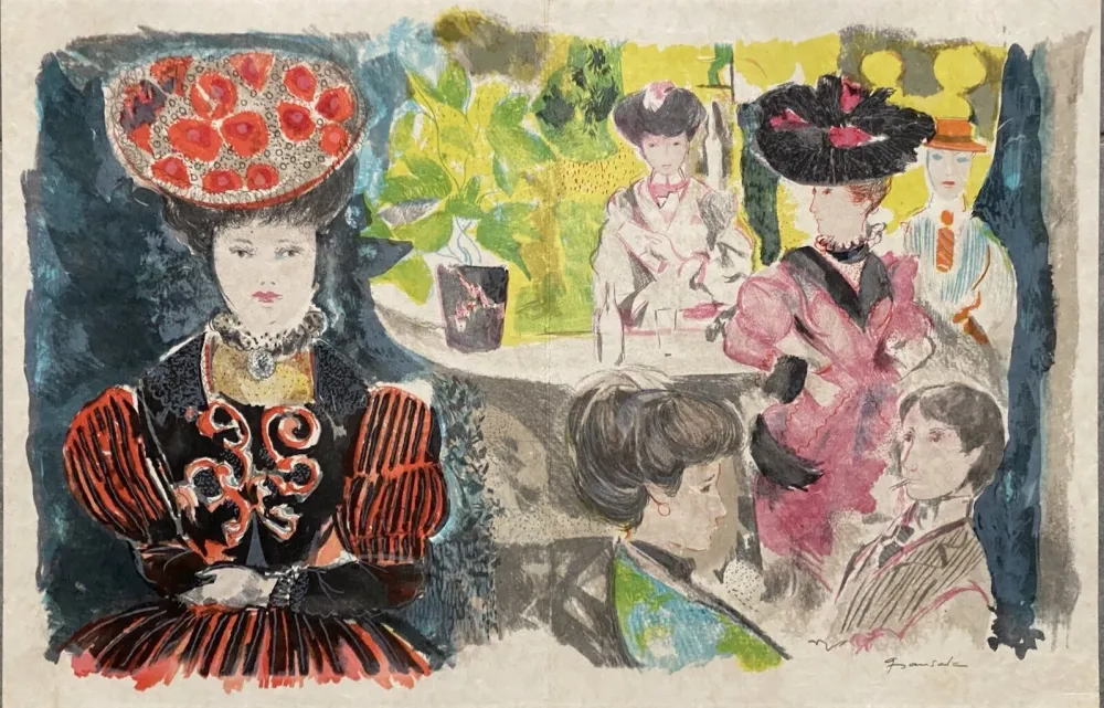 リトグラフ Grau Sala - Le petit ami