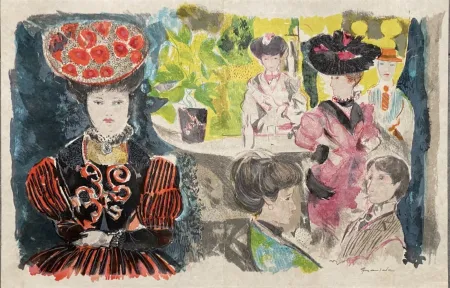 リトグラフ Grau Sala - Le petit ami