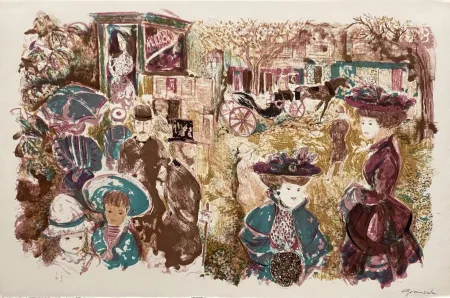 リトグラフ Grau Sala - Le petit ami