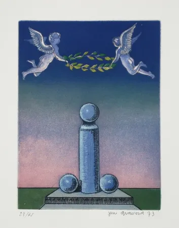 エッチングと　アクチアント Graverol - Les divinités naturelles