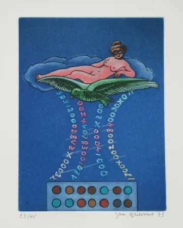 エッチングと　アクチアント Graverol - Les divinités naturelles