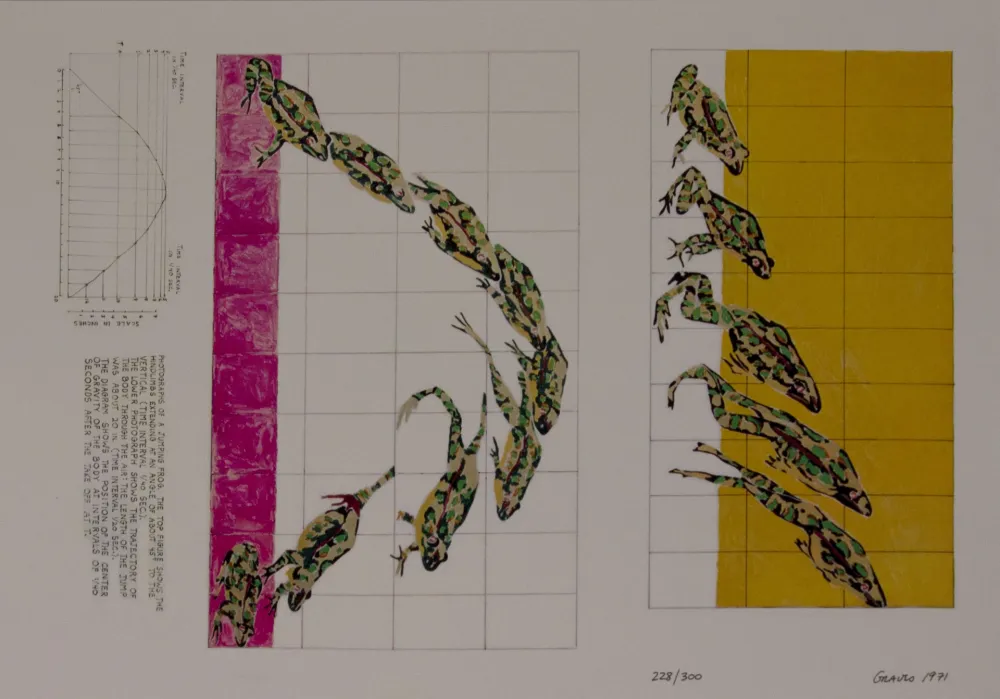 シルクスクリーン Graves - Untitled