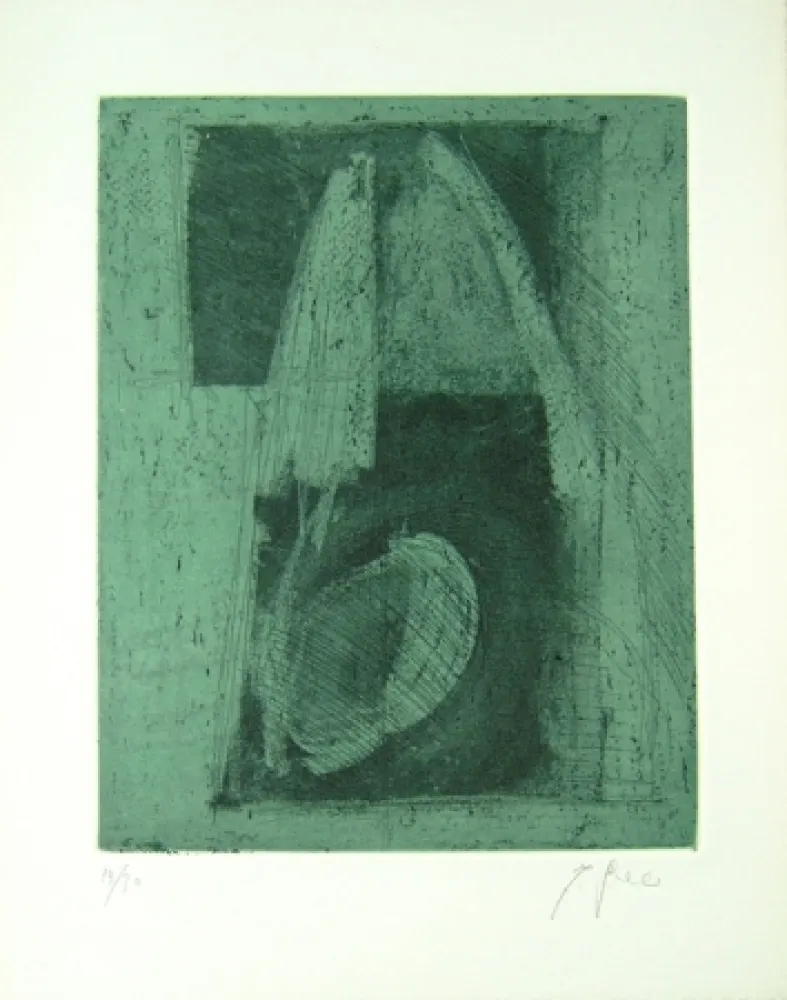 リトグラフ Greco - Alterego considera lo spazio