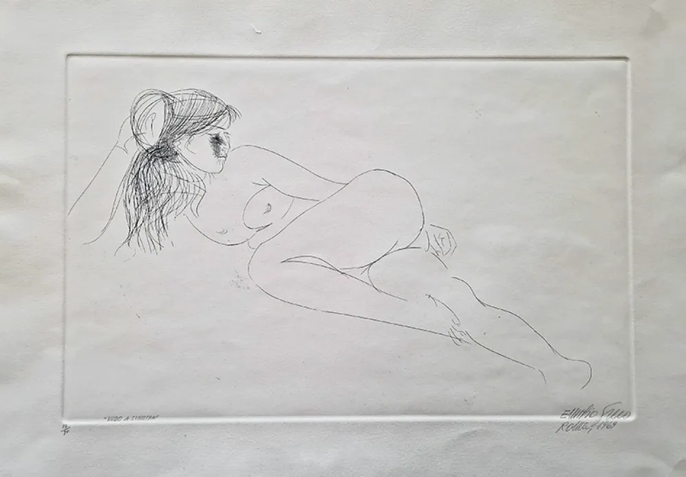 エッチング Greco - Nudo a sinistra