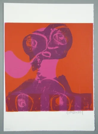 木版 Grieshaber - Myom