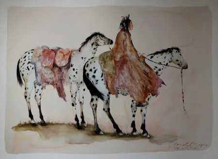 オフセット Grigg - INDIENS D'AMERIQUE / NATIVE AMERICANS - Horizon