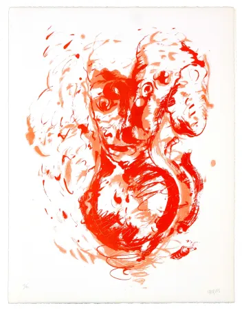 リトグラフ Grinberg - Le changement en mauvais esprit 