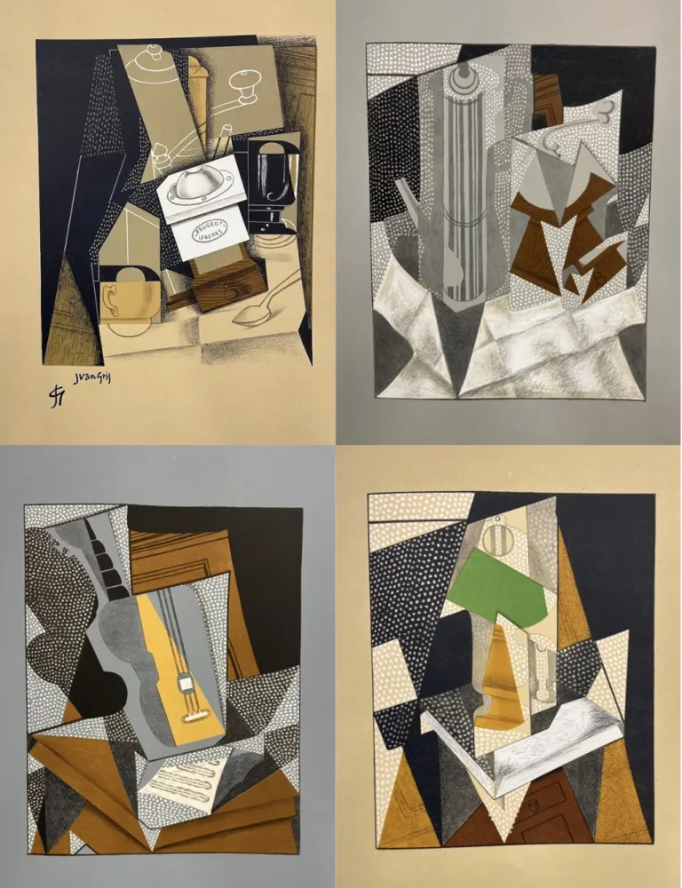 挿絵入り本 Gris  - Au soleil du plafond